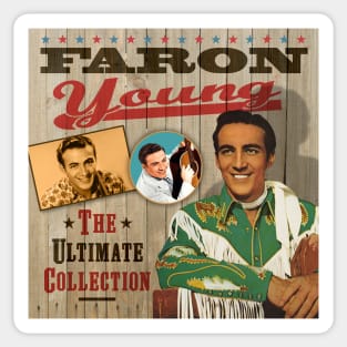 Faron Young - The Ultimate Country Collection Sticker